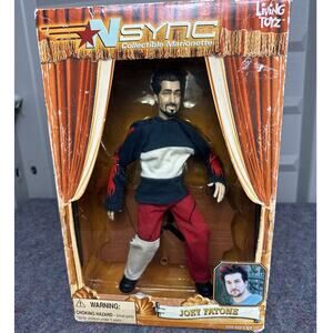 NSYNC Joey Fatone Living Toyz Collectible Marionette Figure Doll NIB Unopened